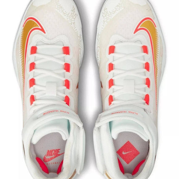 Nike Men\'s Alpha Huarache Elite 4 Mid Metal Baseball Cleats Size 9 main image 7